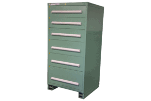 Pre-Owned 6-Drawer Stanley Vidmar Parts Cabinets