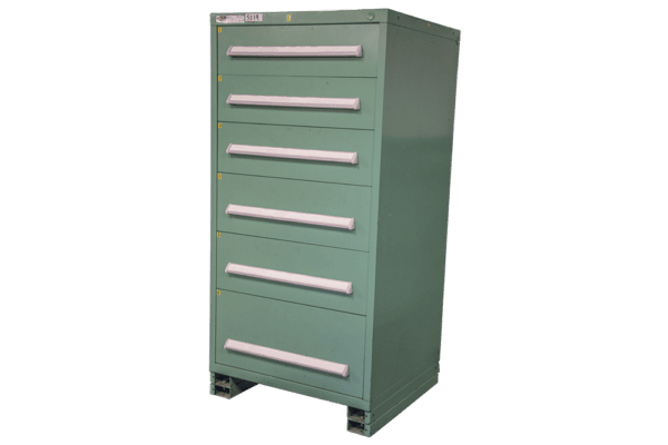 Pre-Owned 6-Drawer Stanley Vidmar Parts Cabinets
