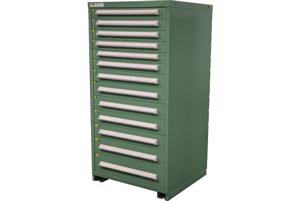Used 13 Drawer Stanley Vidmar Cabinets