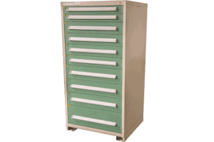 Used 10-Drawer Vidmar Parts Cabinets
