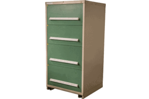 Used 4-Drawer Stanley Vidmar Cabinet For Sale