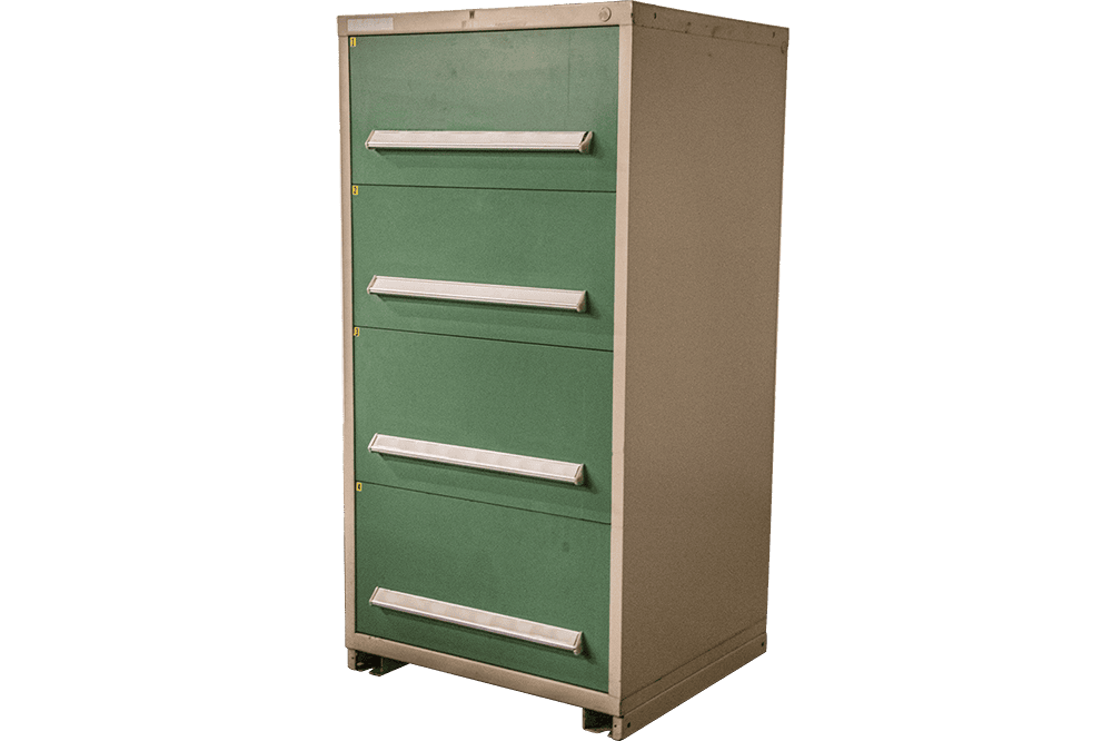 Used 4-Drawer Stanley Vidmar Cabinet For Sale
