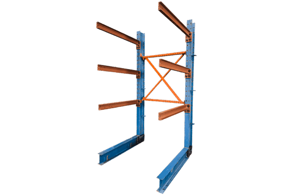 Used Regular Duty I-Beam Style Cantilever Rack For Sale at American Surplus