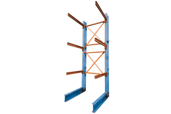 Used Regular Duty I-Beam Style Cantilever Rack For Sale at American Surplus