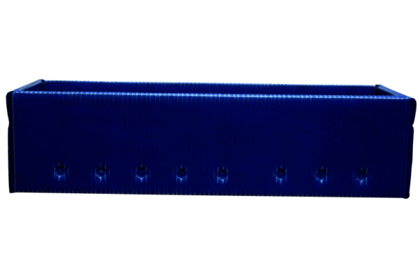 Used Blue Corrugated Bins (Narrow)
