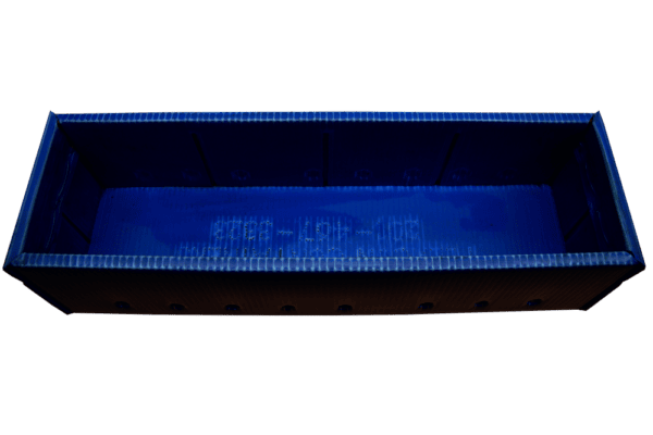 Used Blue Corrugated Bins (Narrow)