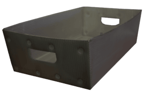 Used White Flexcon Corrugated Bins