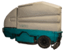 Used Tennant 7300 Industrial Floor Scrubber