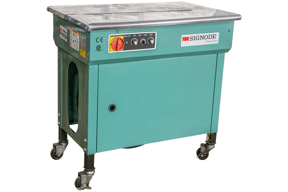 Used Signode Table Tyer Semi-Automatic Strapping Machine