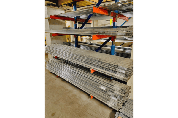 Used Mobile Wire Shelving Posts