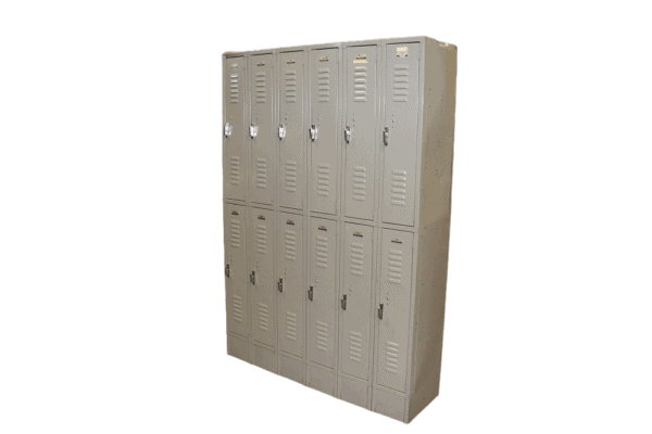 used half door lockers