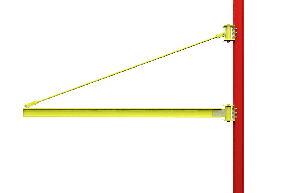 Used Overbrace Tie-Rod Style Jib Cranes For Sale
