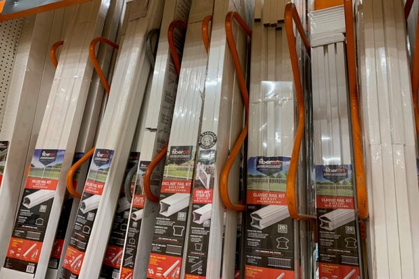 Used M-Bar Pallet Rack Divider