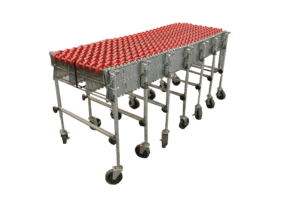 Used 24" Wide Nestflex Skatewheel Conveyor