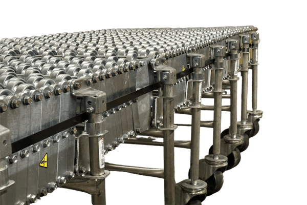 Nestaflex Flexible Skate Wheel Conveyor