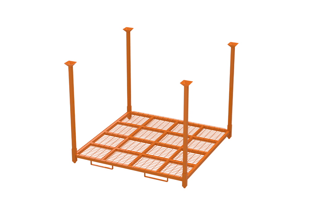 New 80" x 80" Stack Rack