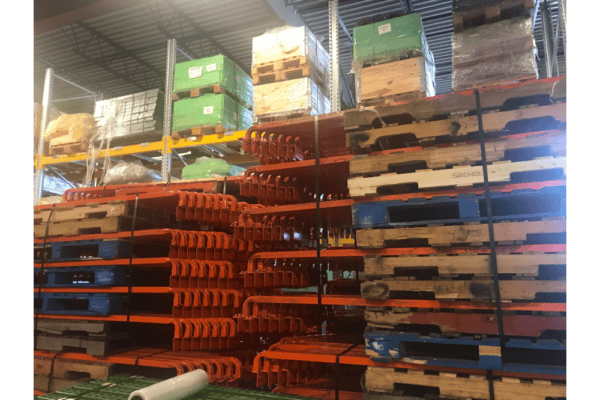 48" Pallet Rack Stop Bars