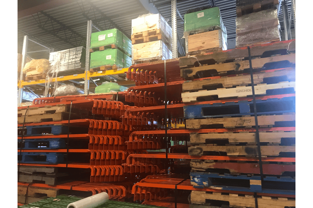 96" Pallet Rack Stop Bars