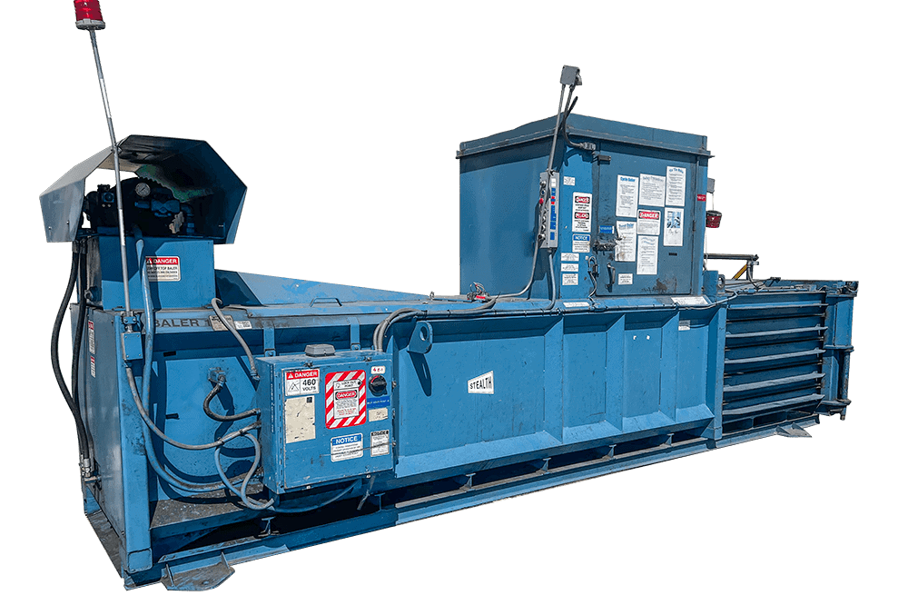 Used Marathon Stealth Manual Tie Horizontal Baler For Sale