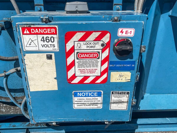 Used Marathon Stealth Manual Tie Horizontal Baler For Sale