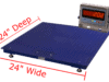 Prime Scales GIE Floor Scales 24" x 24"