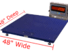 Prime Scales GIE Floor Scales 48" x 48"
