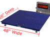 Prime Scales GIE Floor Scales 48" x 60"