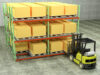 Used Push Back Pallet Racks CAD Layouts