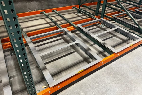 Used Teardrop Push Back Rack - Image 4