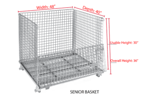 Senior WorldTainer Wire Baskets