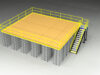 Shelving Supported Mezzanine