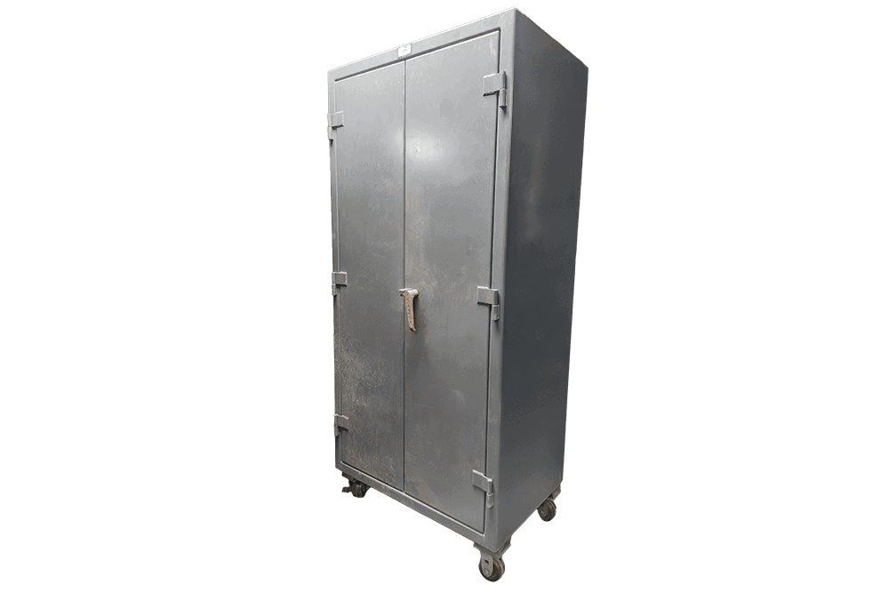 Used Stronghold Rollabe Industrial Storage Cabinet For Sale