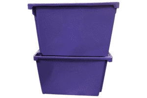 Used Akro-Mils 35225 Nest & Stack Tote for Sale