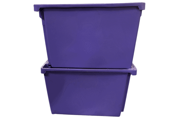 Used Akro-Mils 35225 Nest & Stack Tote for Sale