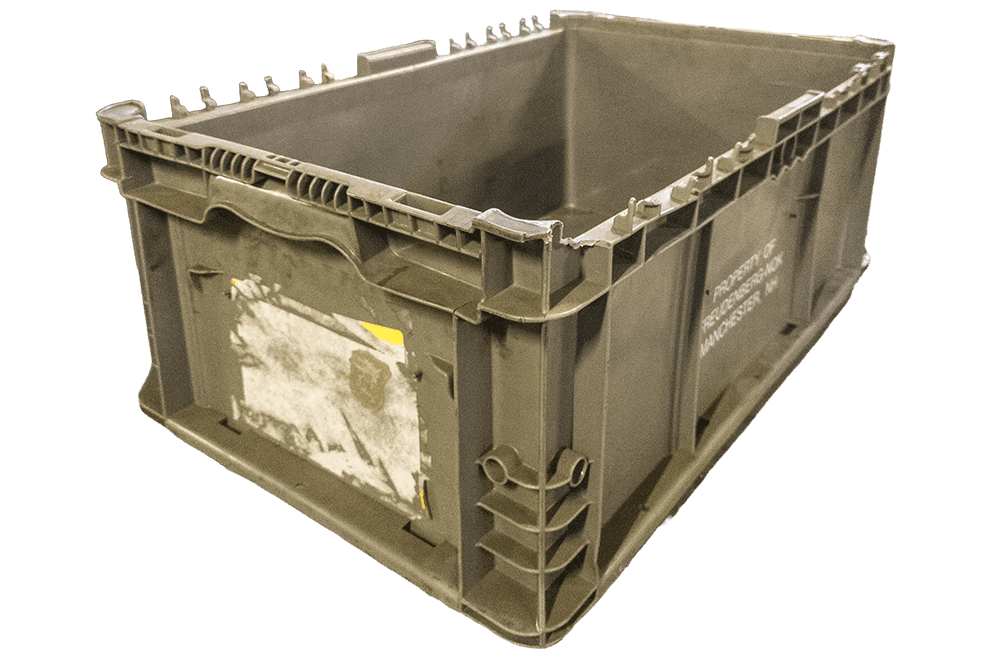 Used Stackable Plastic Bins For Sale