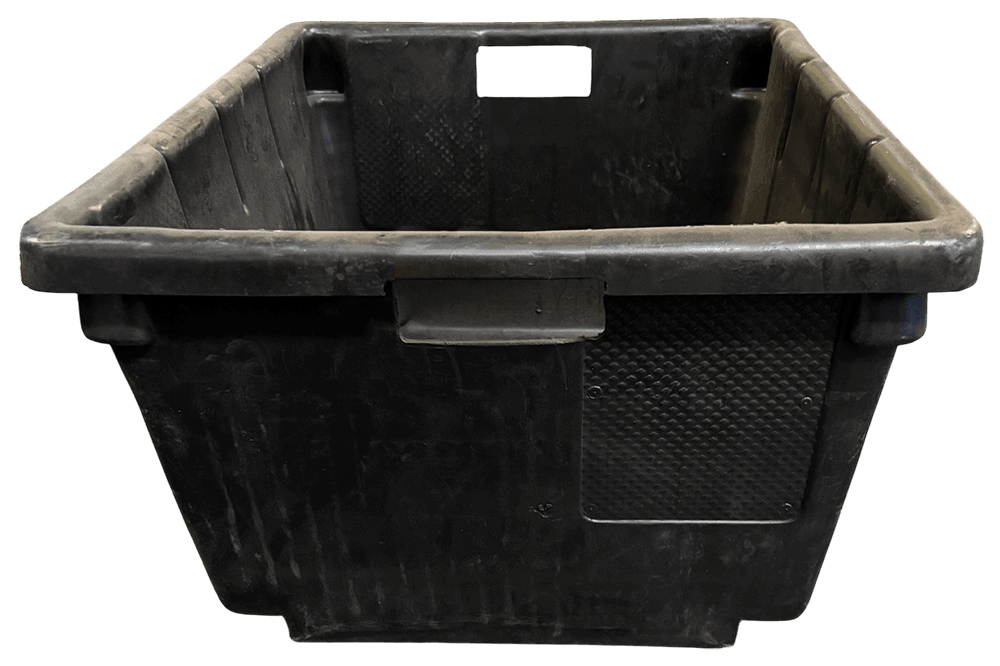Used Nestable Tub-Style Bin