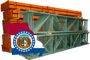 Teardrop Pallet Rack Shipping Out of Missouri