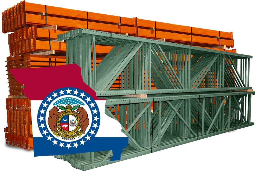 Teardrop Pallet Rack Shipping Out of Missouri
