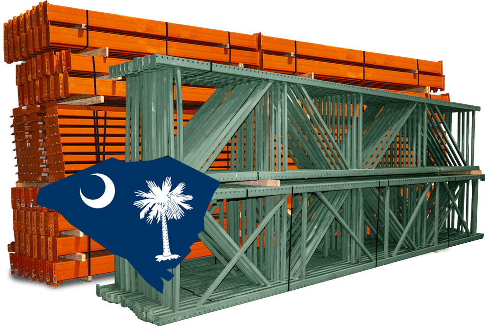 Teardrop Pallet Rack Shipping Out of South Carolina