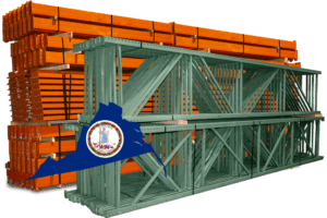 Teardrop Pallet Rack Shipping Out of Virginia