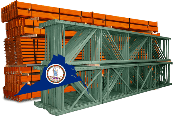 Teardrop Pallet Rack Shipping Out of Virginia