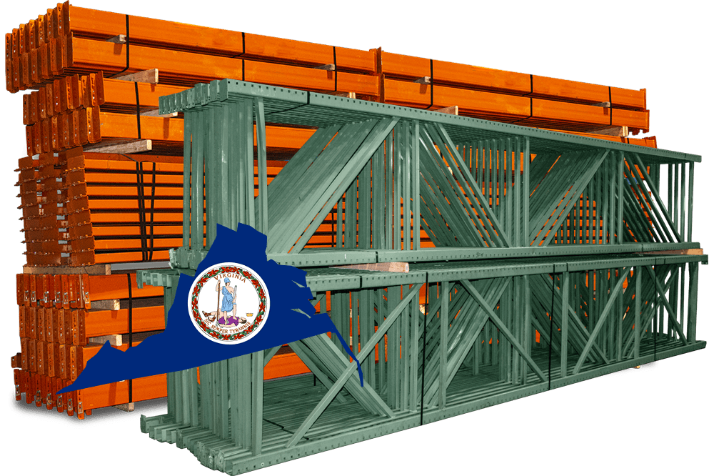 Teardrop Pallet Rack Shipping Out of Virginia