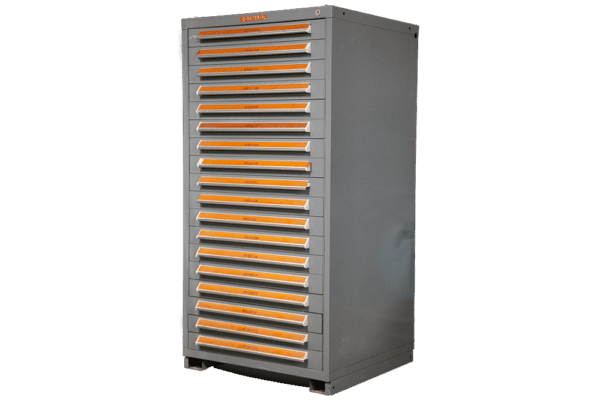 Used 18-Drawer Stanley Vidmar Cabinets