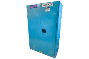 Used 45 Gallon Corrosive Storage Cabinets - Door Closed