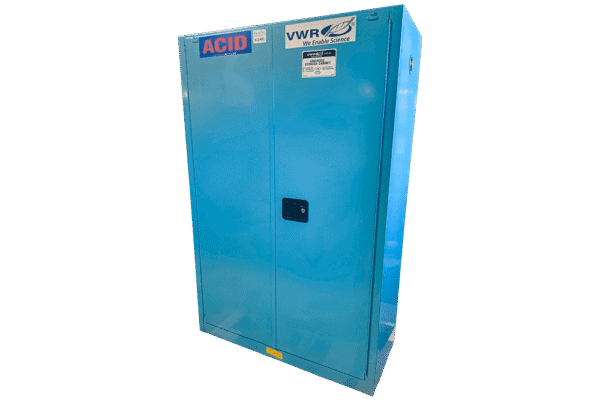 Used 45 Gallon Corrosive Storage Cabinets - Door Closed