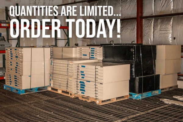 Limited Quantity Of Used Mayline C-File 5-Drawer Flat File Cabinets Available Now -- Order Today!