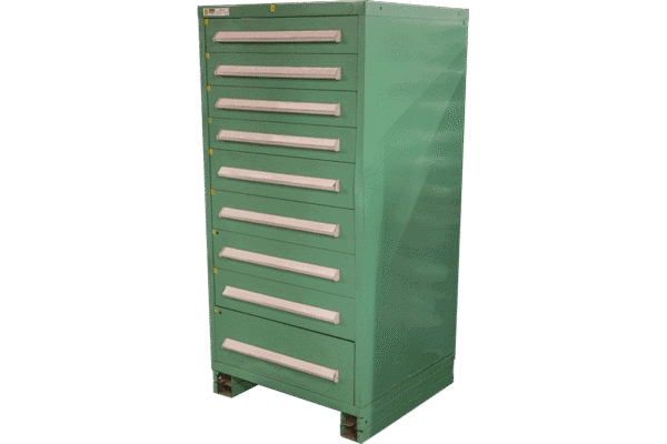 Used 9 Drawer Stanley Vidmar Cabinets For Sale