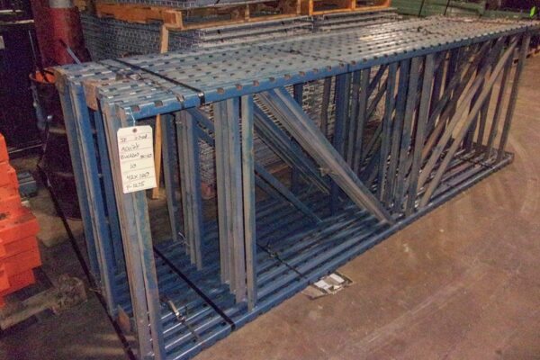 Used Buckley BL-10 Pallet Rack Frames