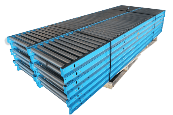Used 9" Wide Gravity Roller Conveyor