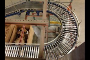 used lineshaft conveyor curve